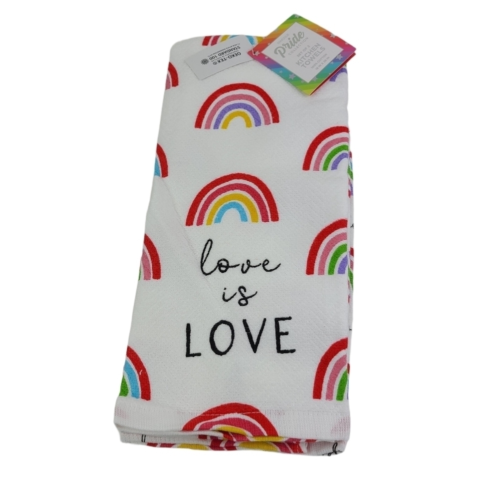 Nwt Envogue Pride Collection Kitchen Towels 2 Set‎